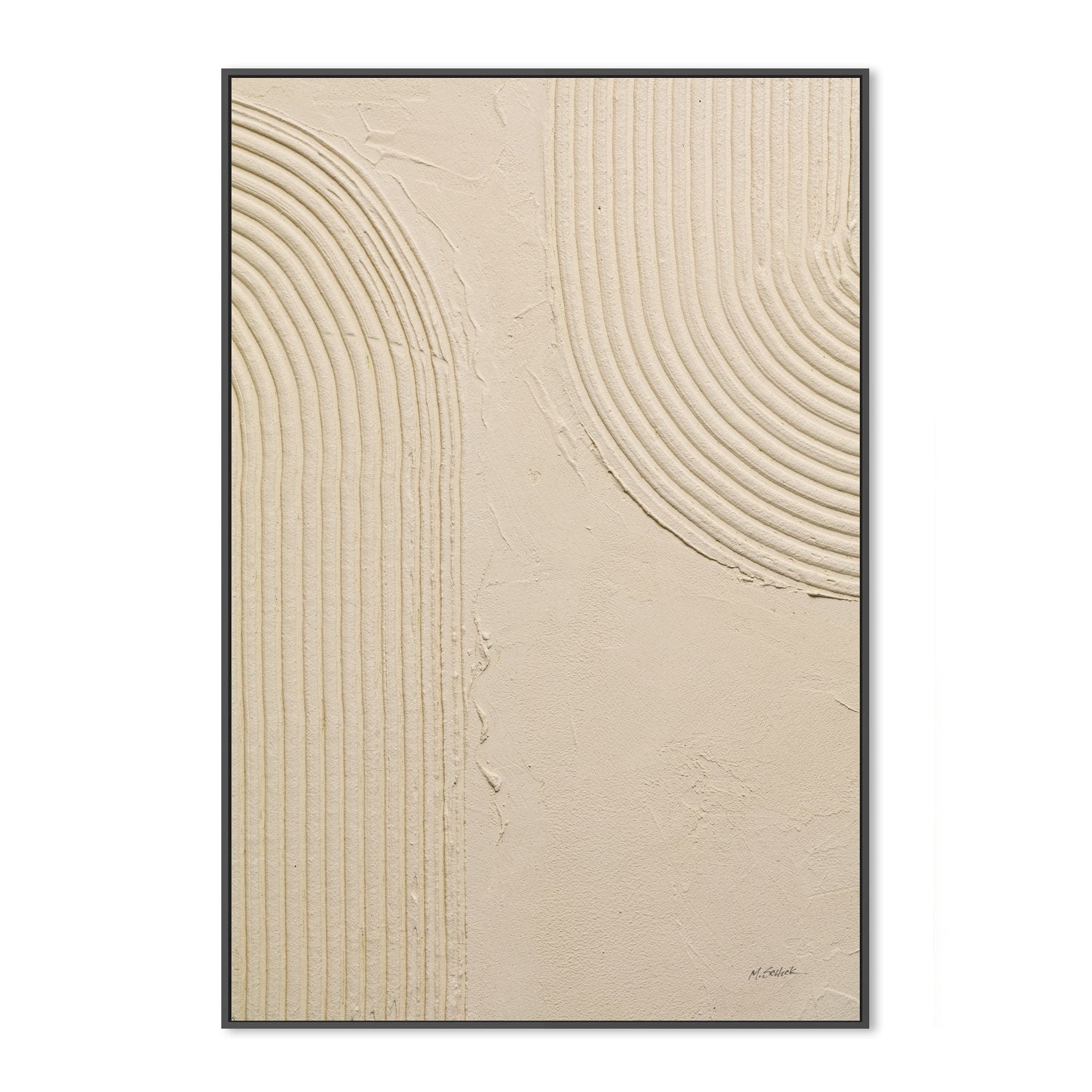 wall-art-print-canvas-poster-framed-Embrace, Style A , By Mike Schick-3