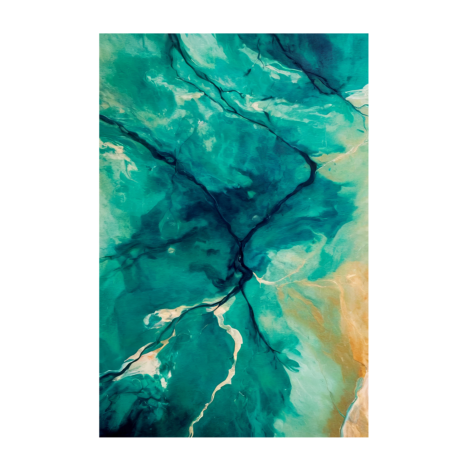 wall-art-print-canvas-poster-framed-Emerald Abysss, By Alpenglow Workshop , By Alpenglow Workshop-1