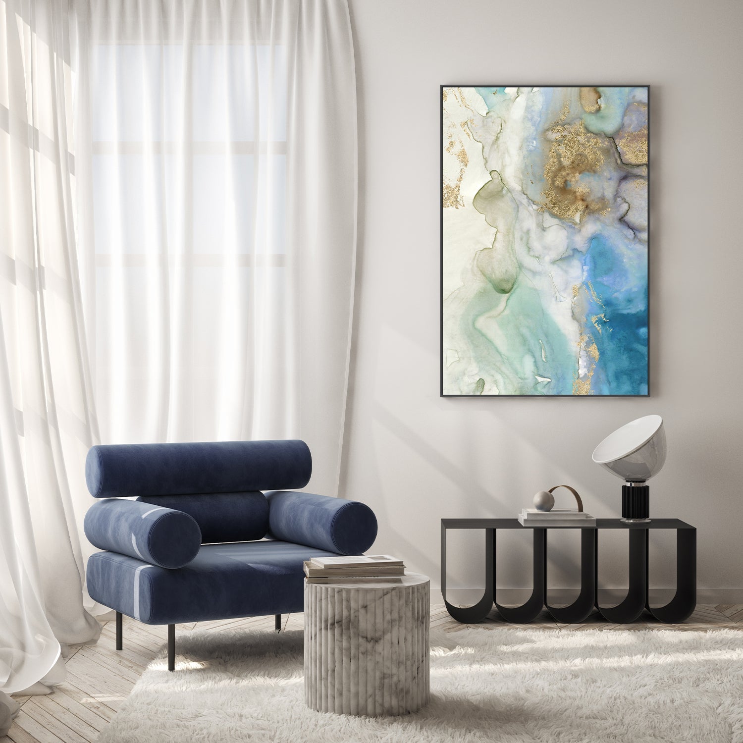 wall-art-print-canvas-poster-framed-Emerald Pool, Style A-7