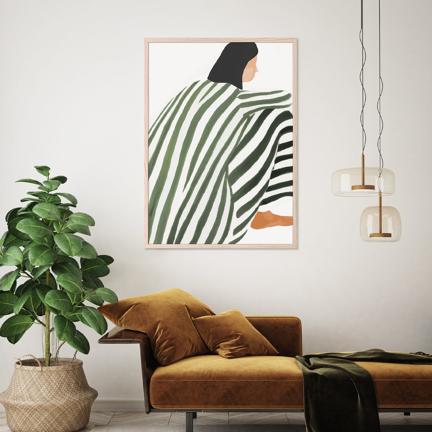 wall-art-print-canvas-poster-framed-Emerald Thread-8