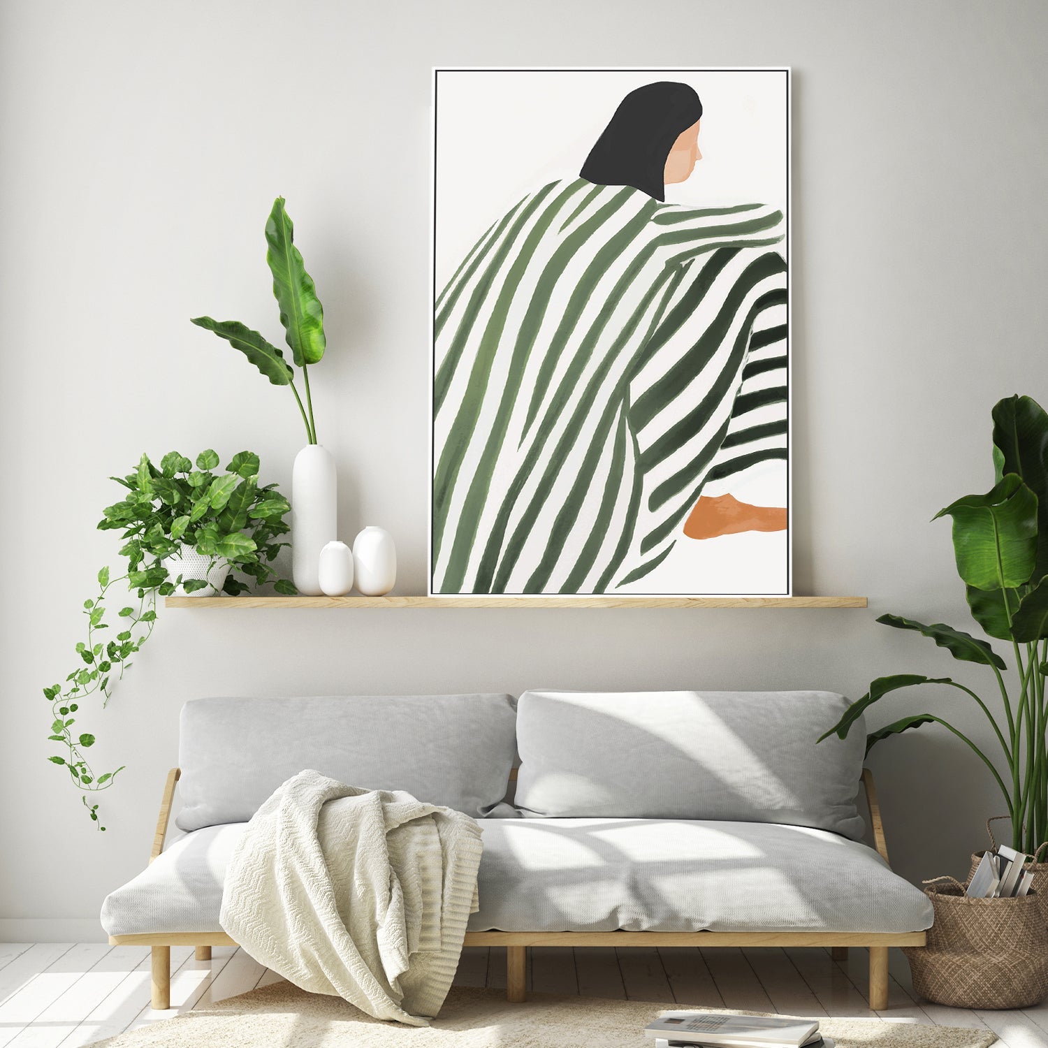 wall-art-print-canvas-poster-framed-Emerald Thread-9