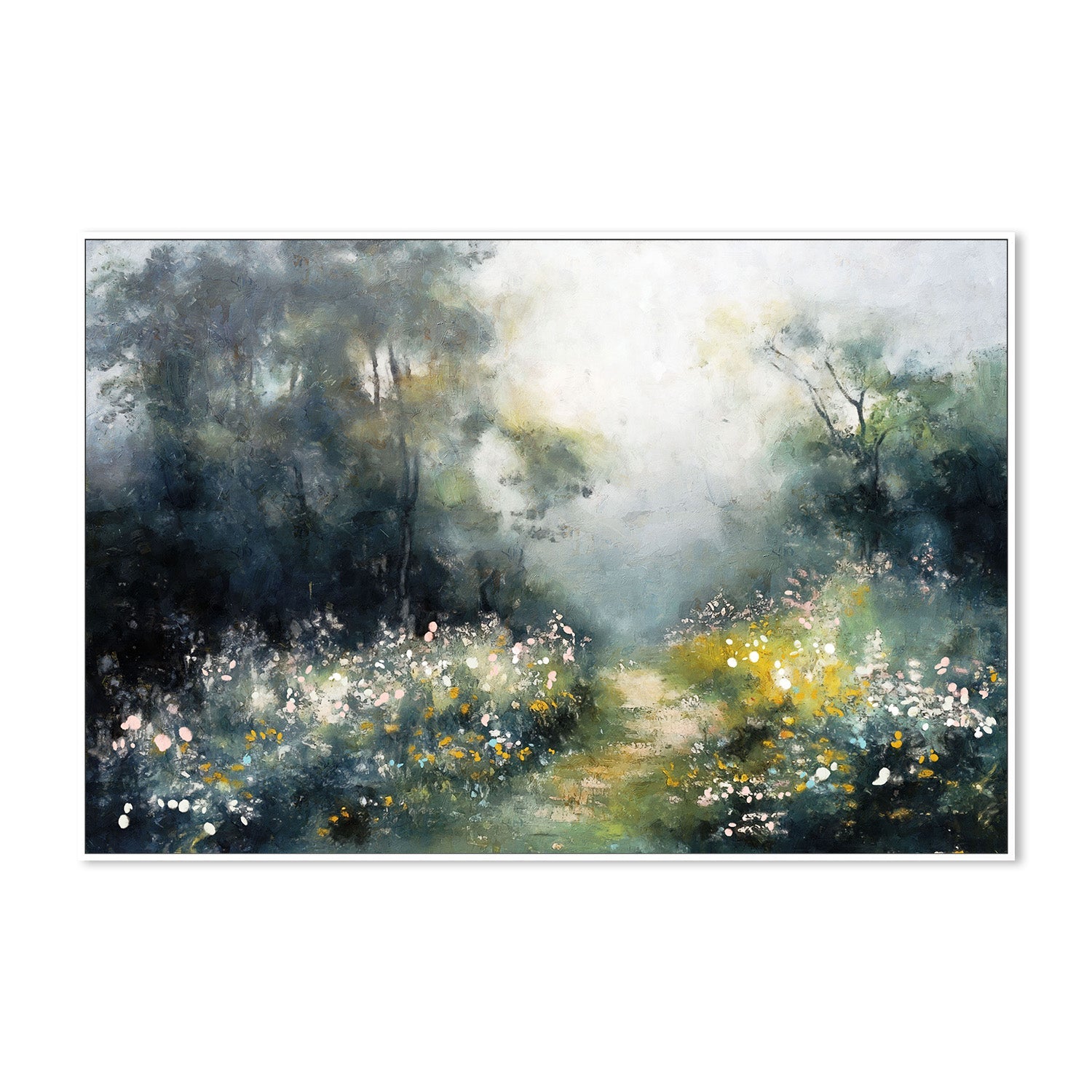 wall-art-print-canvas-poster-framed-Enchanted Forrest, Style A-5