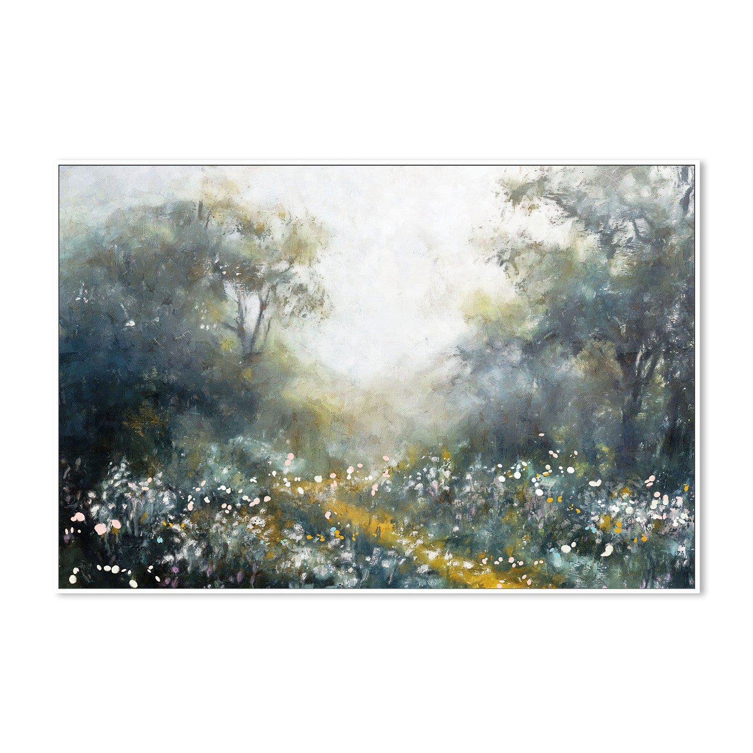 wall-art-print-canvas-poster-framed-Enchanted Forrest, Style B-5