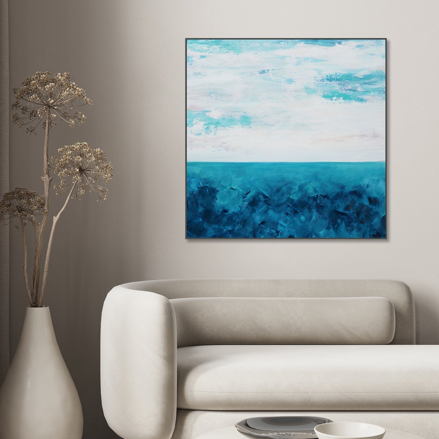 wall-art-print-canvas-poster-framed-Enchanting Ocean , By Françoise Wattré-2