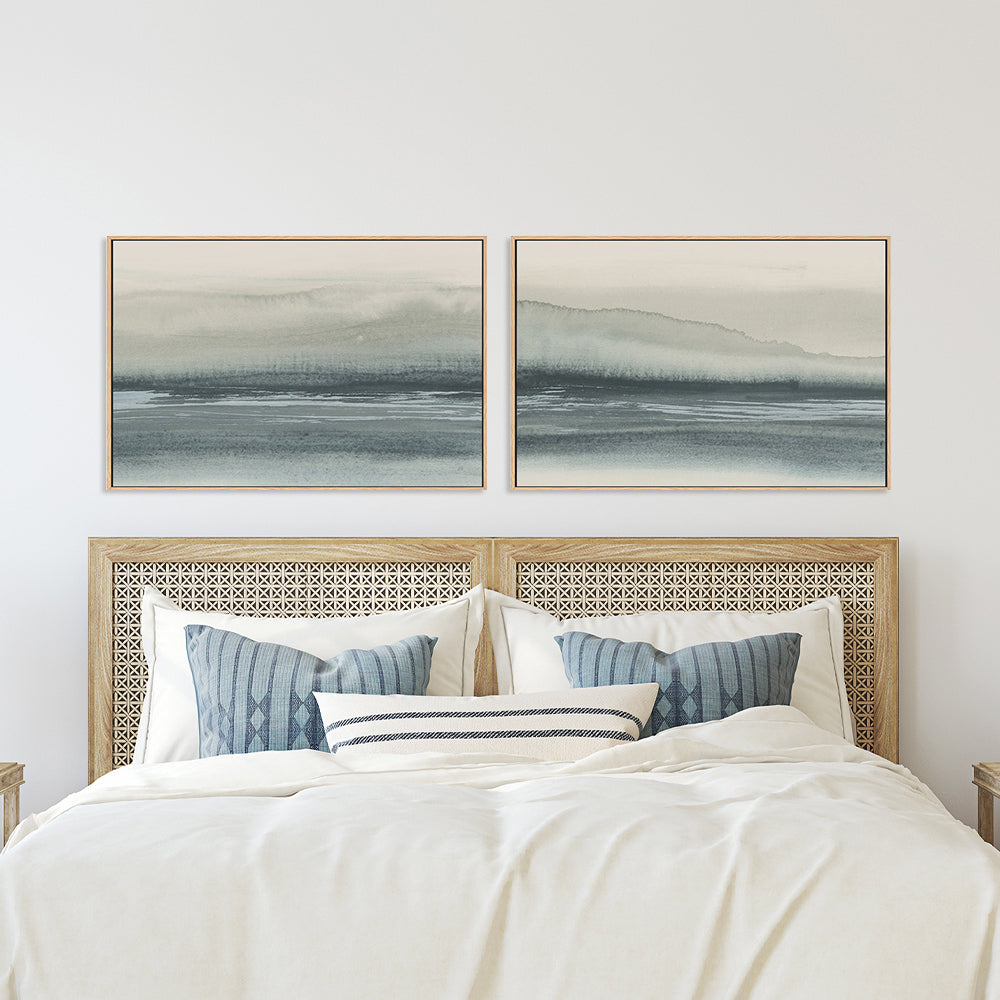 wall-art-print-canvas-poster-framed-End of Day, Style A & B,Set of 2-by-Chris Paschke-Gioia Wall Art