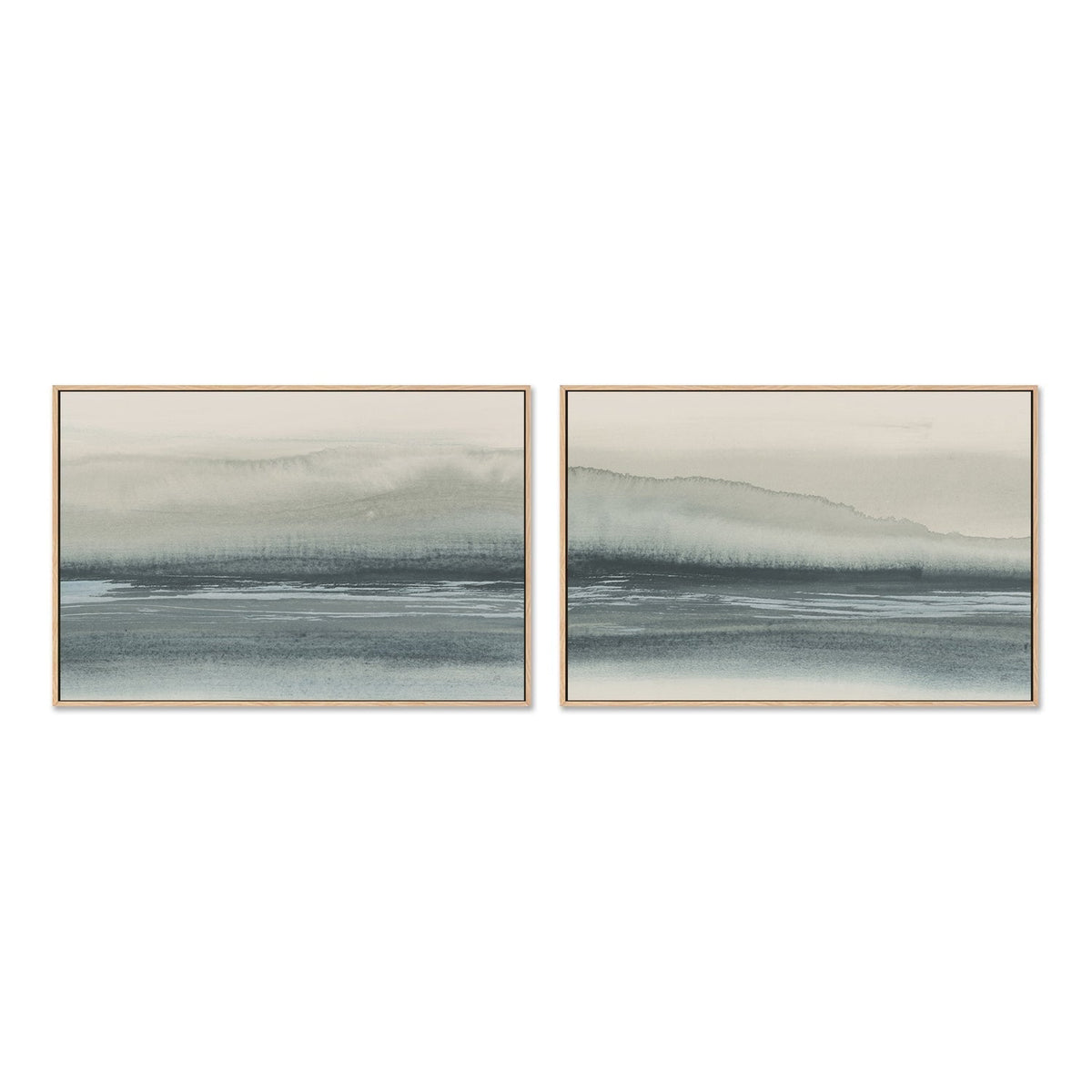 wall-art-print-canvas-poster-framed-End of Day, Style A & B,Set of 2-by-Chris Paschke-Gioia Wall Art