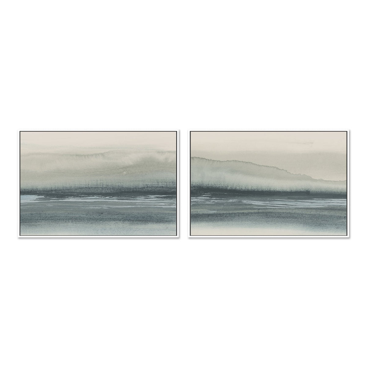wall-art-print-canvas-poster-framed-End of Day, Style A & B,Set of 2-by-Chris Paschke-Gioia Wall Art