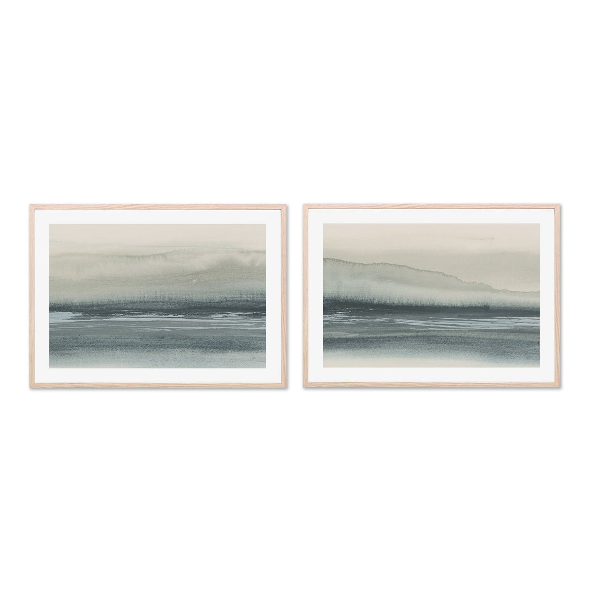 wall-art-print-canvas-poster-framed-End of Day, Style A & B,Set of 2-by-Chris Paschke-Gioia Wall Art