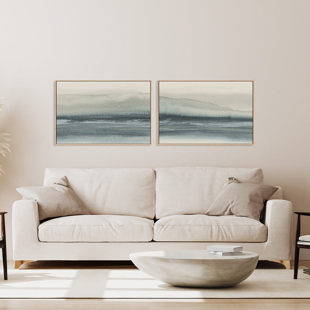wall-art-print-canvas-poster-framed-End of Day, Style A & B,Set of 2-by-Chris Paschke-Gioia Wall Art