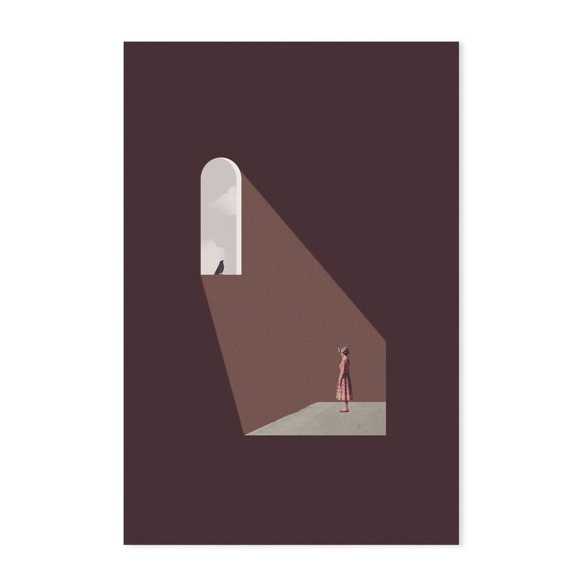 wall-art-print-canvas-poster-framed-Enlighten Me-GIOIA-WALL-ART