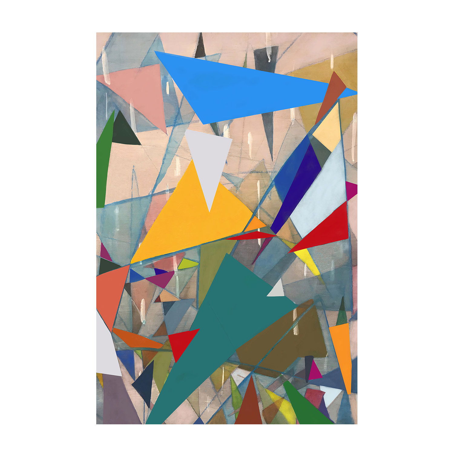 wall-art-print-canvas-poster-framed-Enredos, Style A , By Eva Enriquez-1