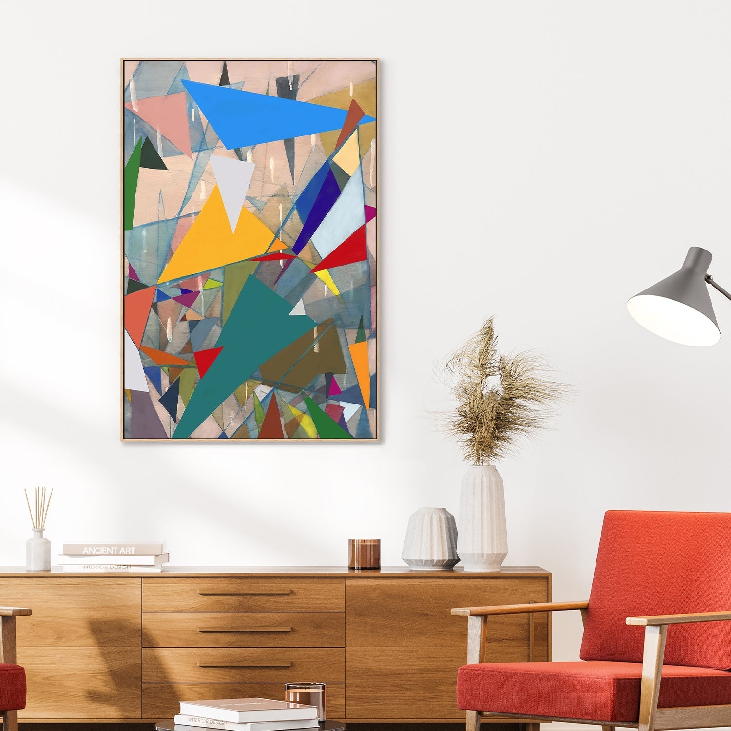 wall-art-print-canvas-poster-framed-Enredos, Style A , By Eva Enriquez-2