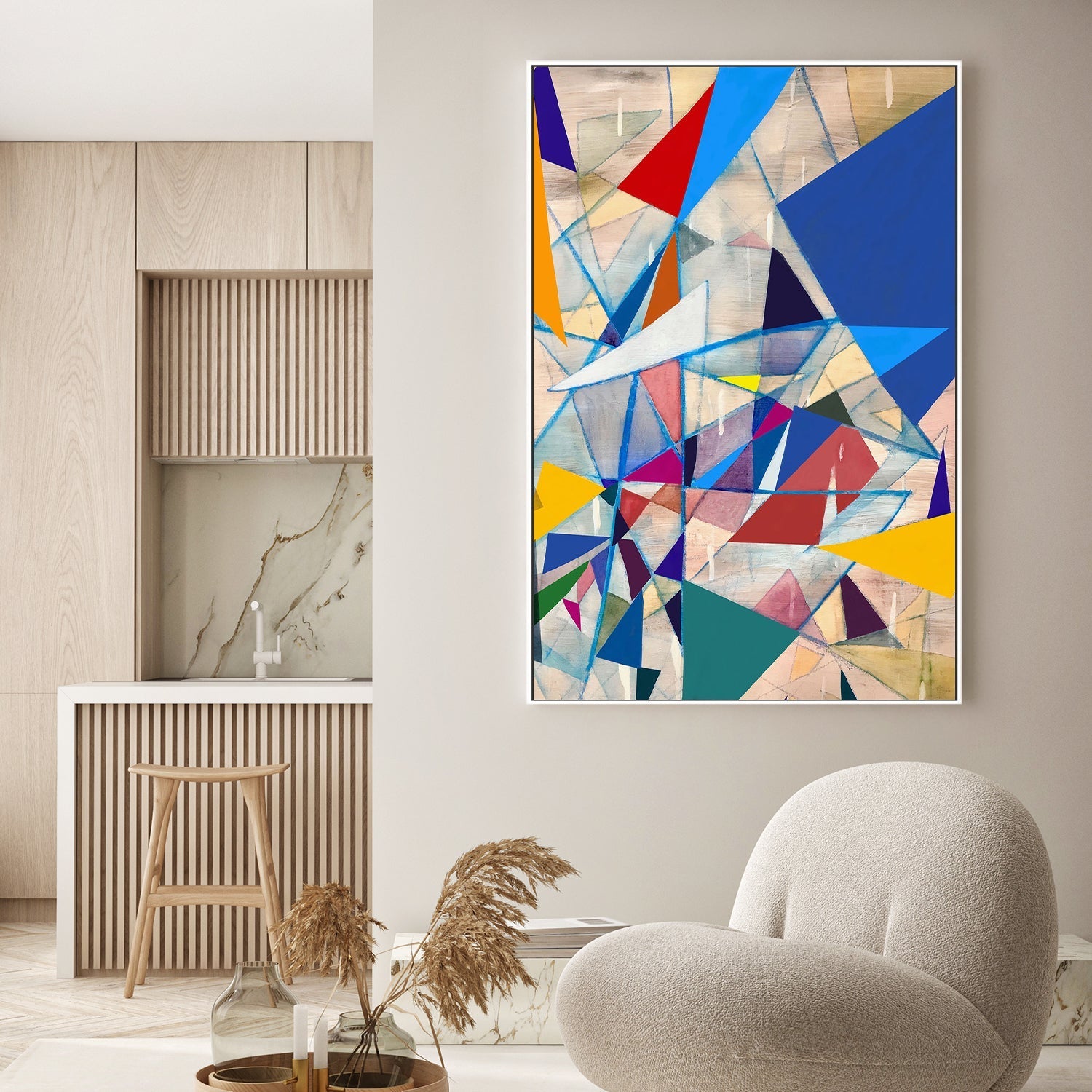 wall-art-print-canvas-poster-framed-Enredos, Style B , By Eva Enriquez-2