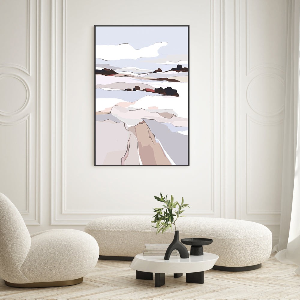 wall-art-print-canvas-poster-framed-Eternal Peaks, Style B , By Nikita Jariwala-GIOIA-WALL-ART