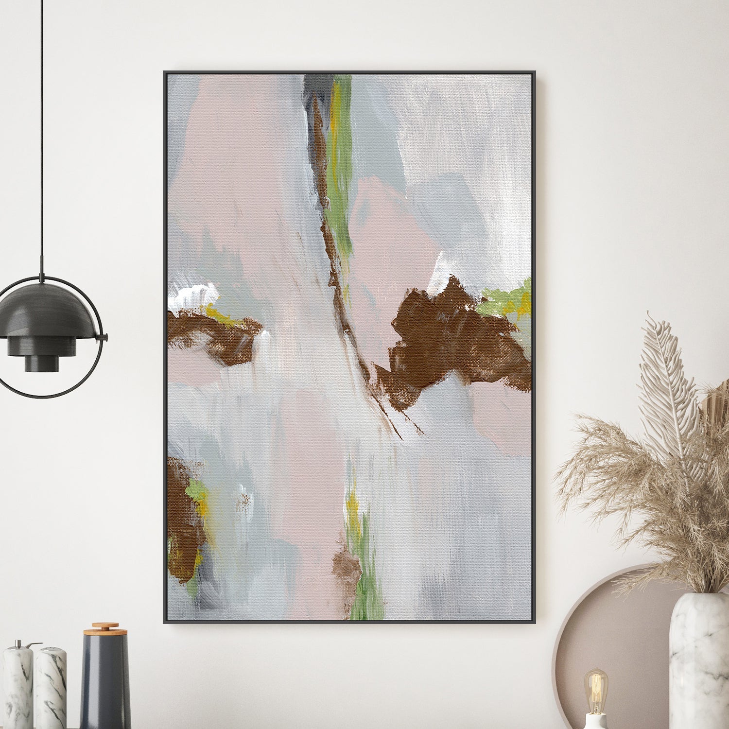 wall-art-print-canvas-poster-framed-Ethereal Reverie , By Nikita Jariwala-2