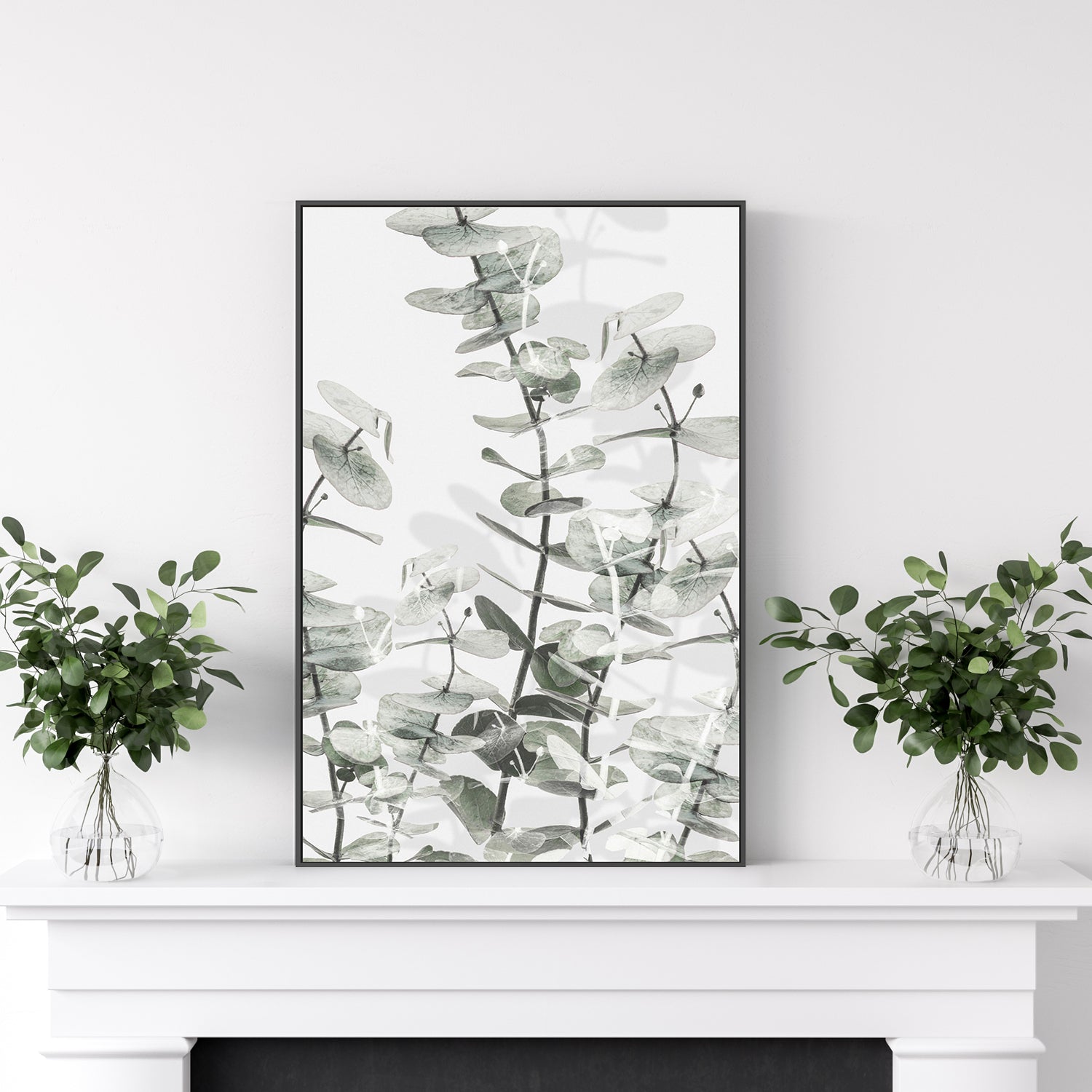 wall-art-print-canvas-poster-framed-Eucalyptus-by-Plus X Studio-Gioia Wall Art