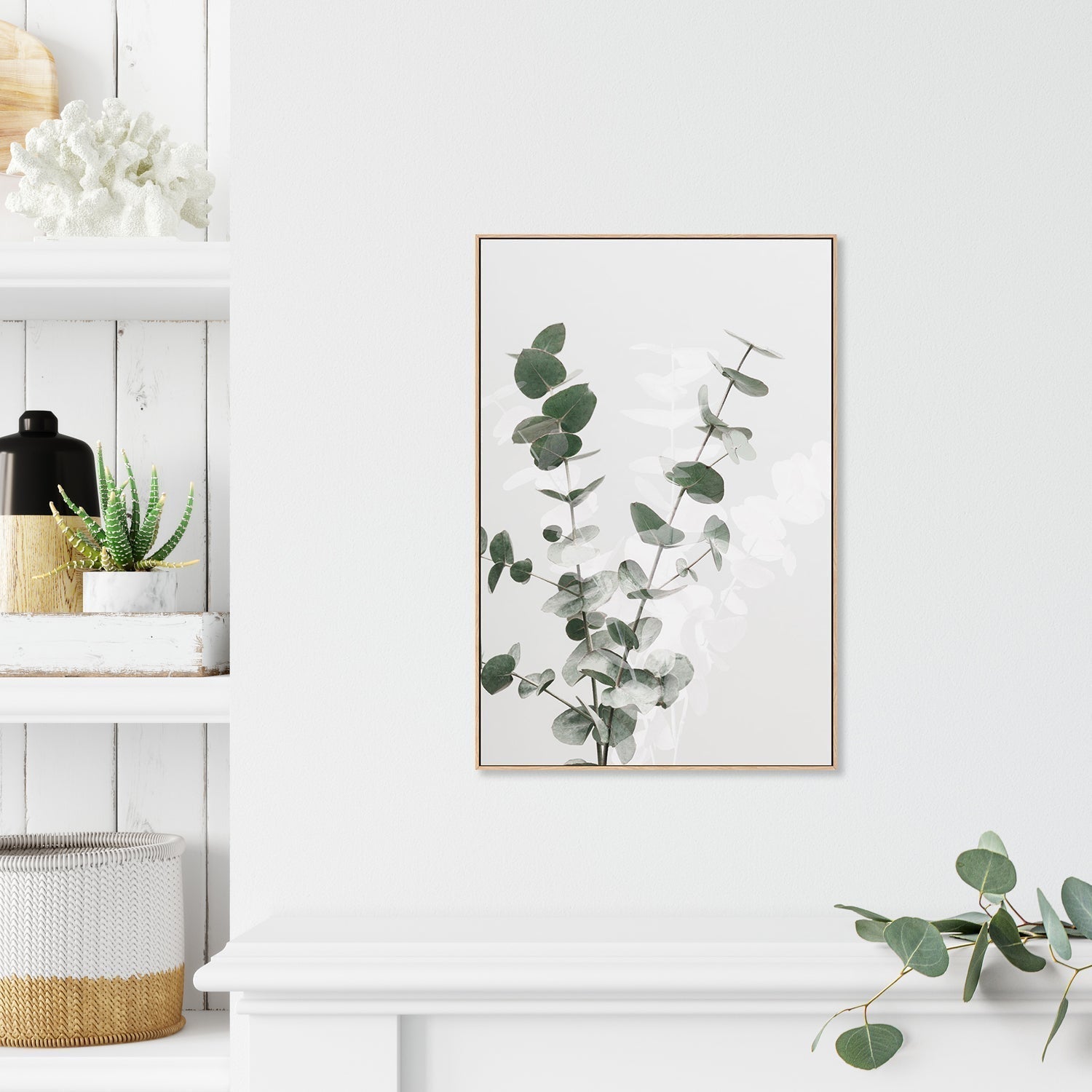 wall-art-print-canvas-poster-framed-Eucalyptus Creative, Style A-by-Plus X Studio-Gioia Wall Art