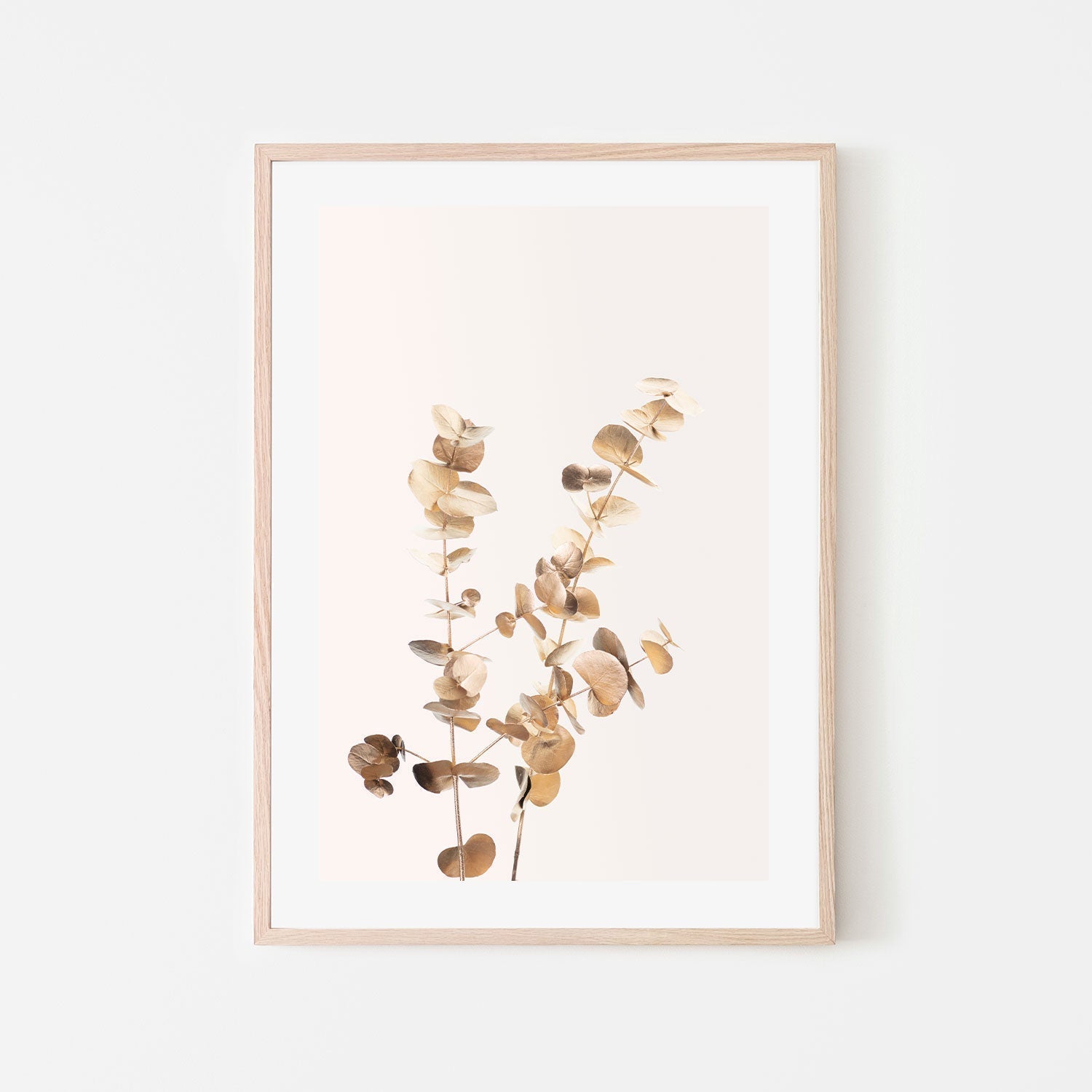 wall-art-print-canvas-poster-framed-Eucalyptus Gold, Style B-by-Plus X Studio-Gioia Wall Art
