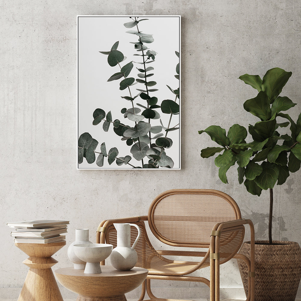 wall-art-print-canvas-poster-framed-Eucalyptus Natural, Style D-by-Plus X Studio-Gioia Wall Art