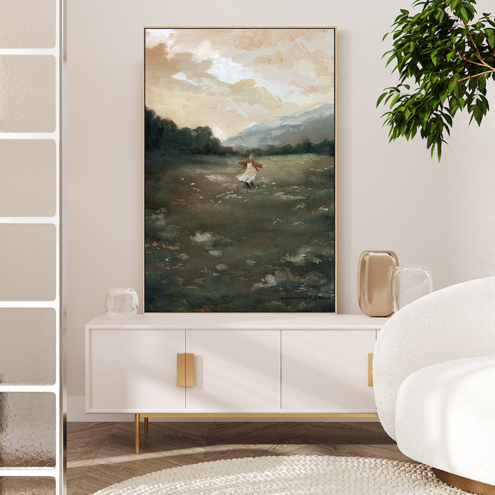 wall-art-print-canvas-poster-framed-Evening Laughter , By Amberlynn Lillie-2