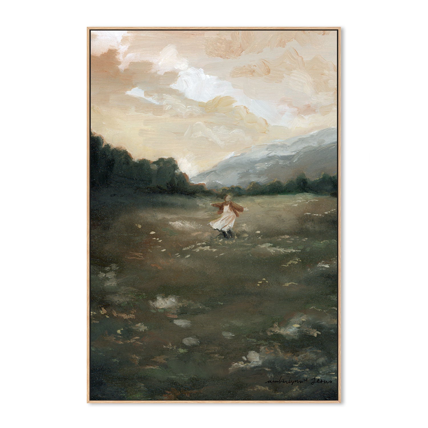 wall-art-print-canvas-poster-framed-Evening Laughter , By Amberlynn Lillie-4