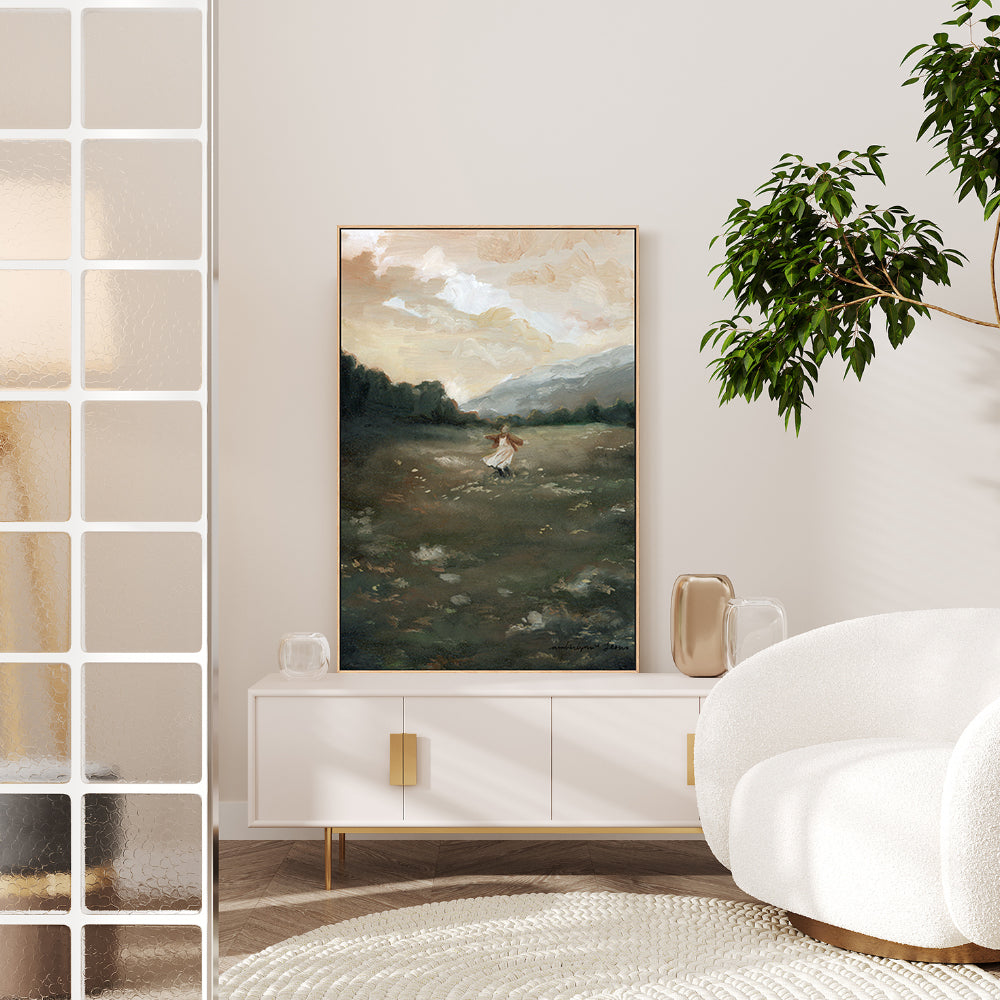 wall-art-print-canvas-poster-framed-Evening Laughter , By Amberlynn Lillie-7