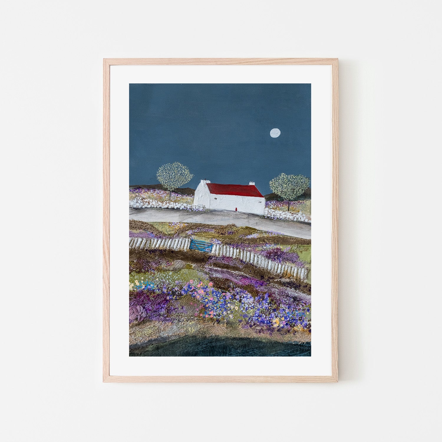 wall-art-print-canvas-poster-framed-Evening Meadow , By Louise O'Hara-6