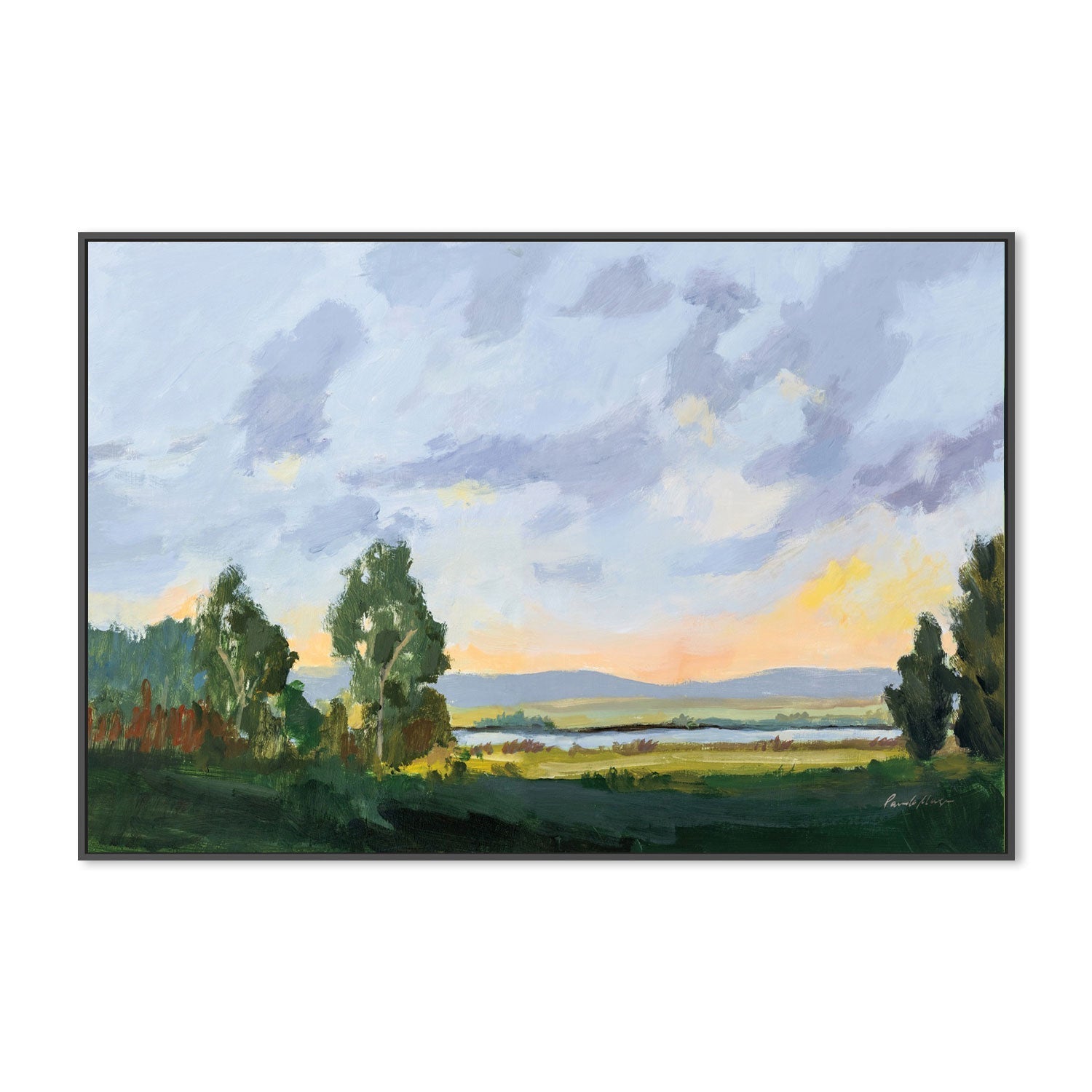 wall-art-print-canvas-poster-framed-Evening Skies-by-Pamela Munger-Gioia Wall Art