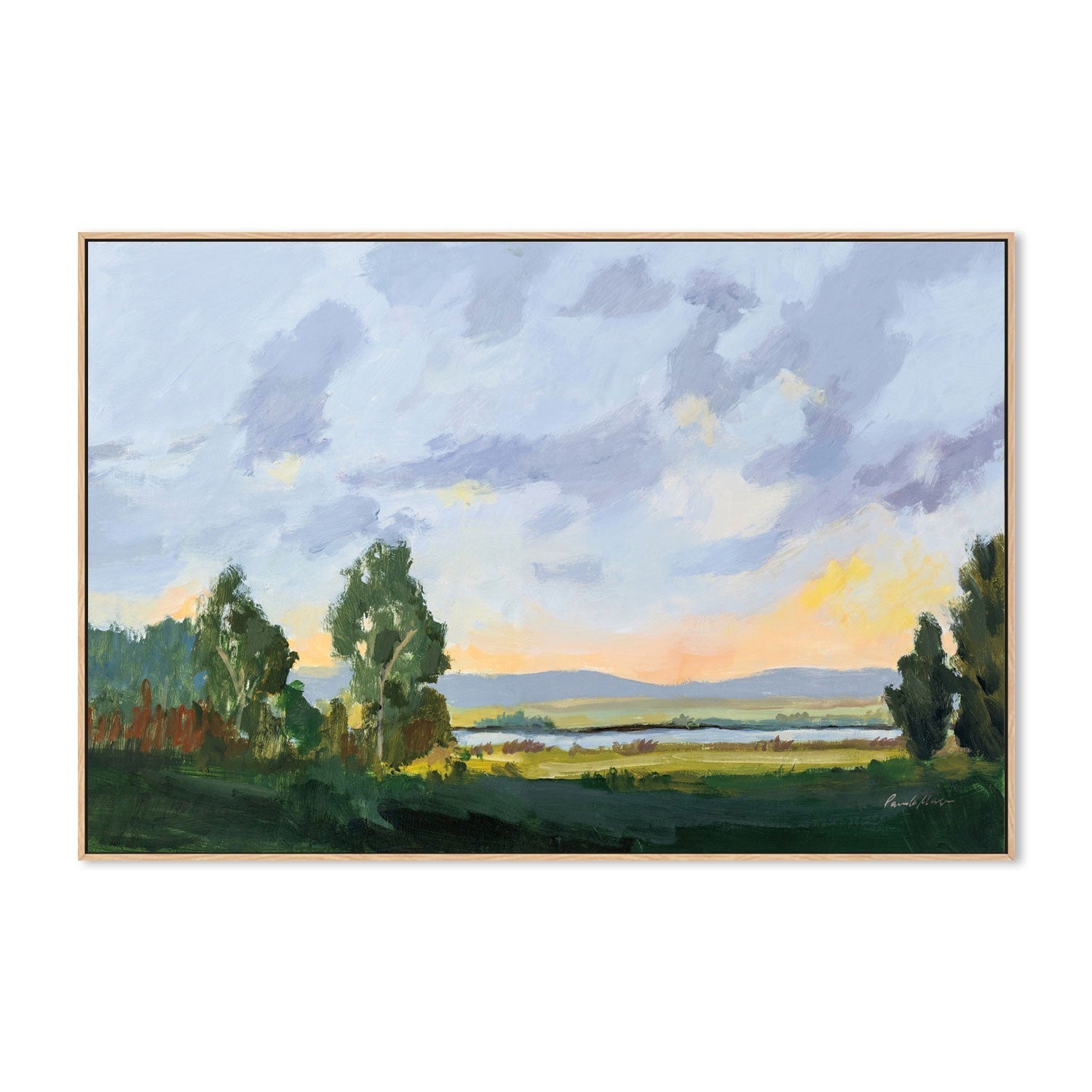 wall-art-print-canvas-poster-framed-Evening Skies-by-Pamela Munger-Gioia Wall Art