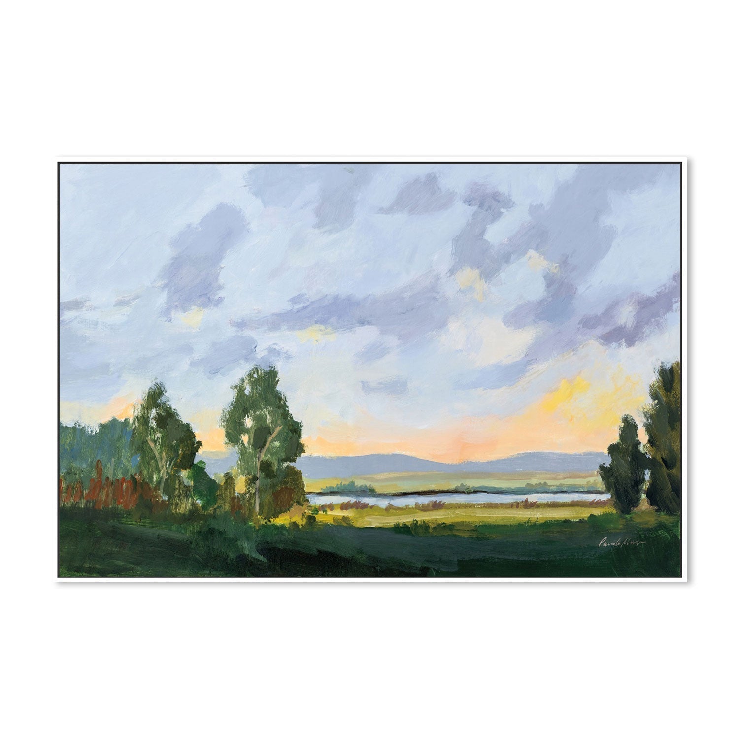 wall-art-print-canvas-poster-framed-Evening Skies-by-Pamela Munger-Gioia Wall Art