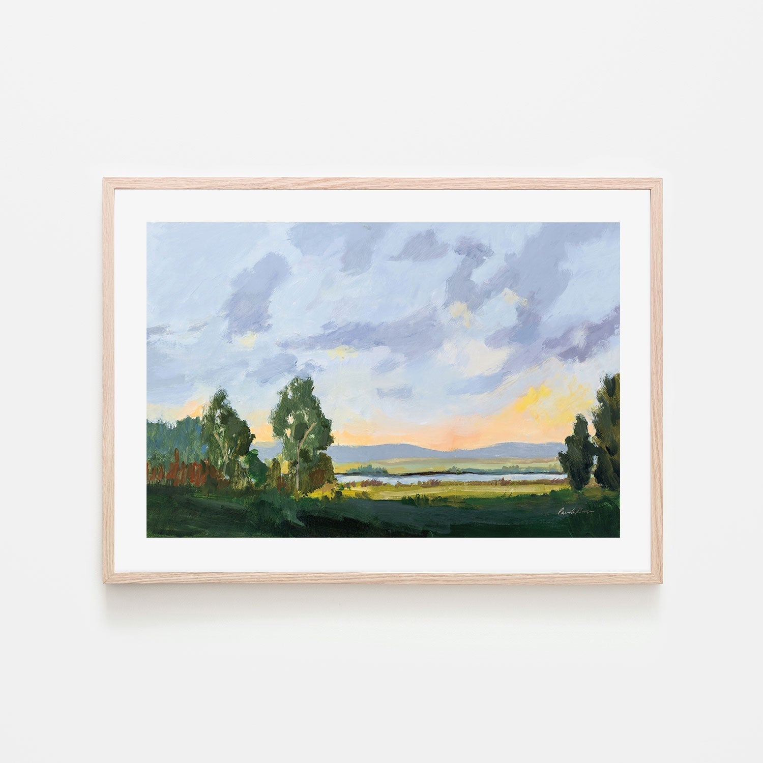 wall-art-print-canvas-poster-framed-Evening Skies-by-Pamela Munger-Gioia Wall Art