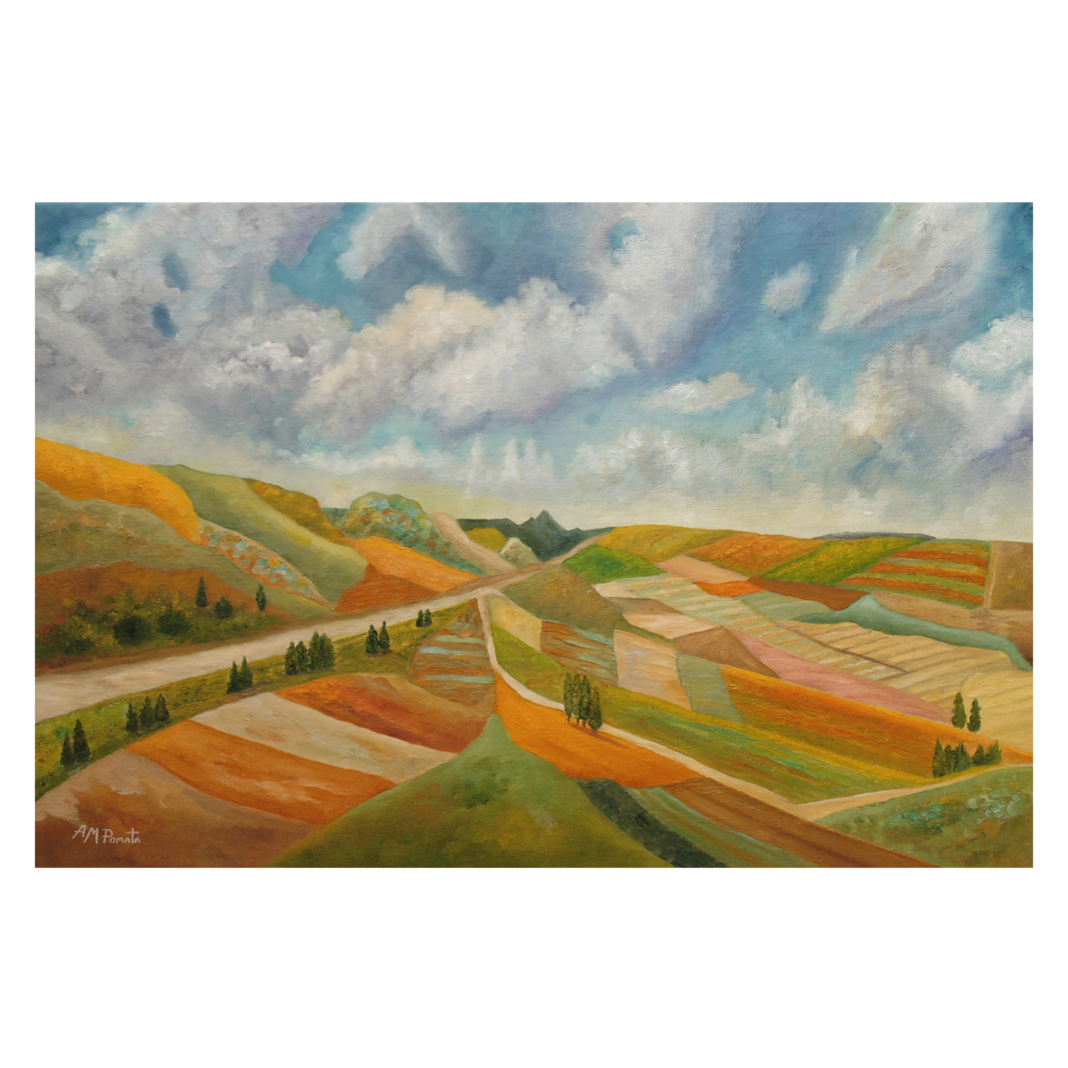 wall-art-print-canvas-poster-framed-Every Sky Above Us , By Angeles M. Pomata-1