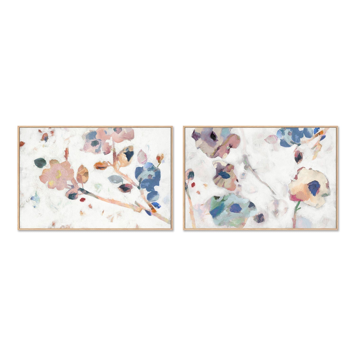 wall-art-print-canvas-poster-framed-Exhale, Style A & B, Set Of 2 , By Carmen Dolce-4
