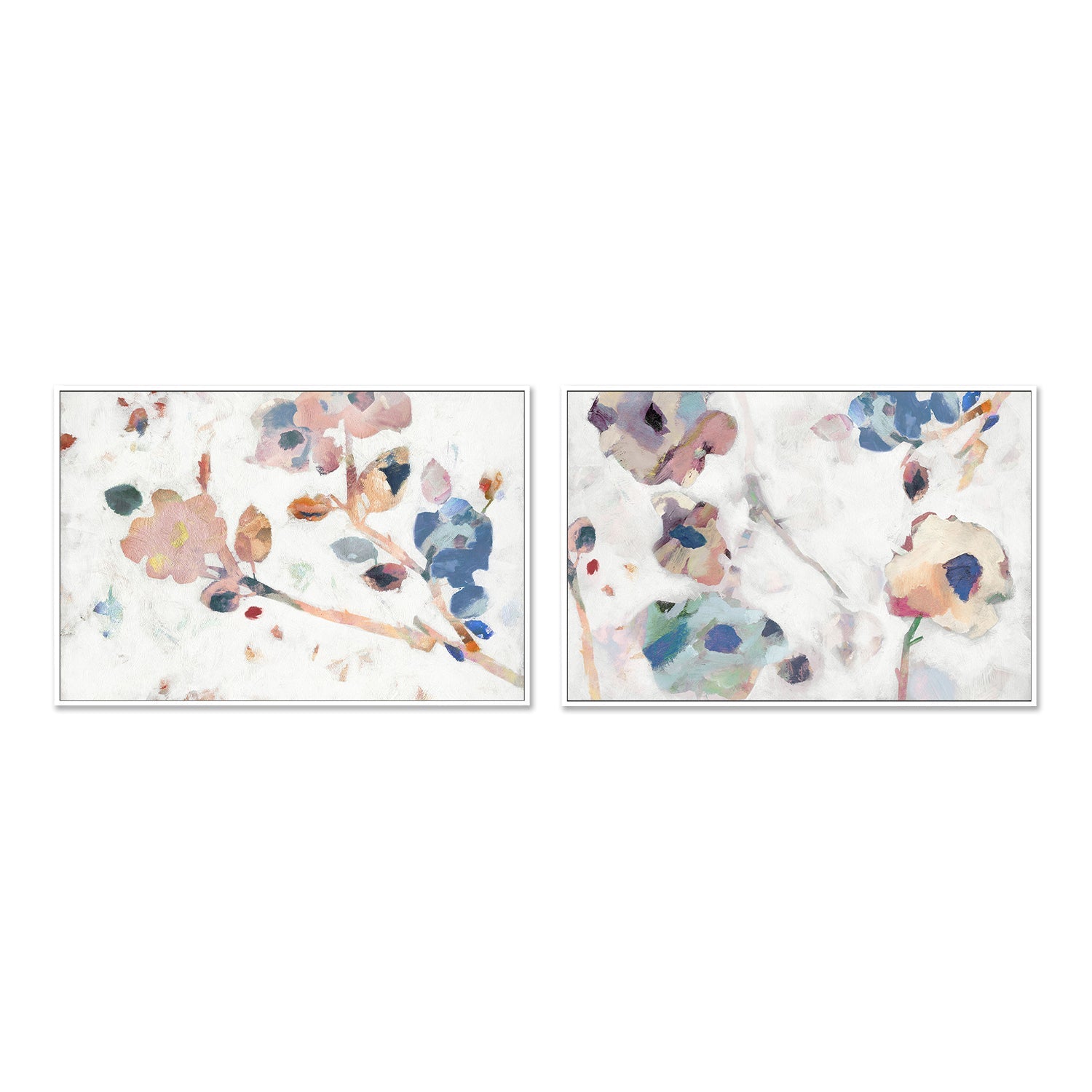 wall-art-print-canvas-poster-framed-Exhale, Style A & B, Set Of 2 , By Carmen Dolce-5