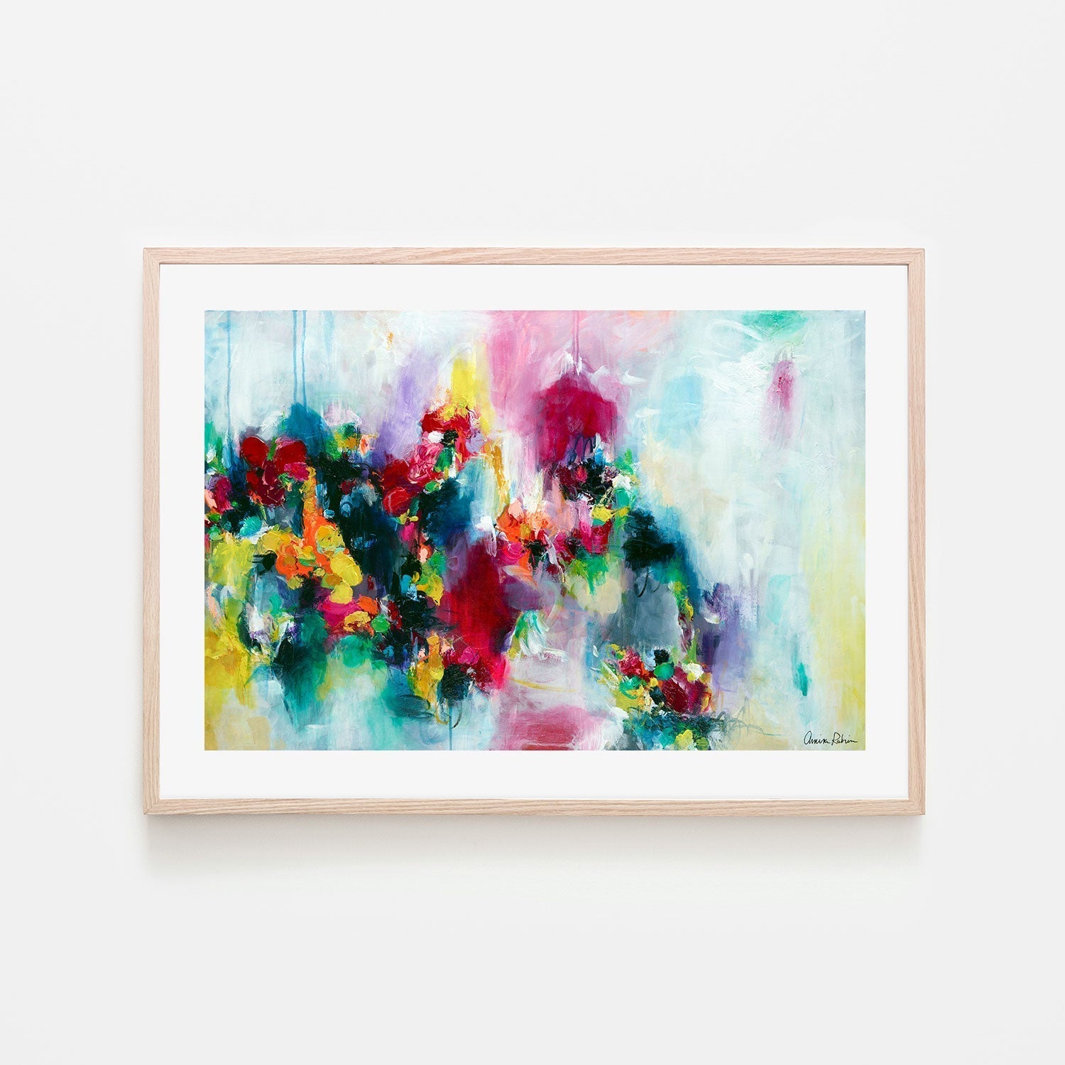 wall-art-print-canvas-poster-framed-Fae Flowers , By Amira Rahim-GIOIA-WALL-ART