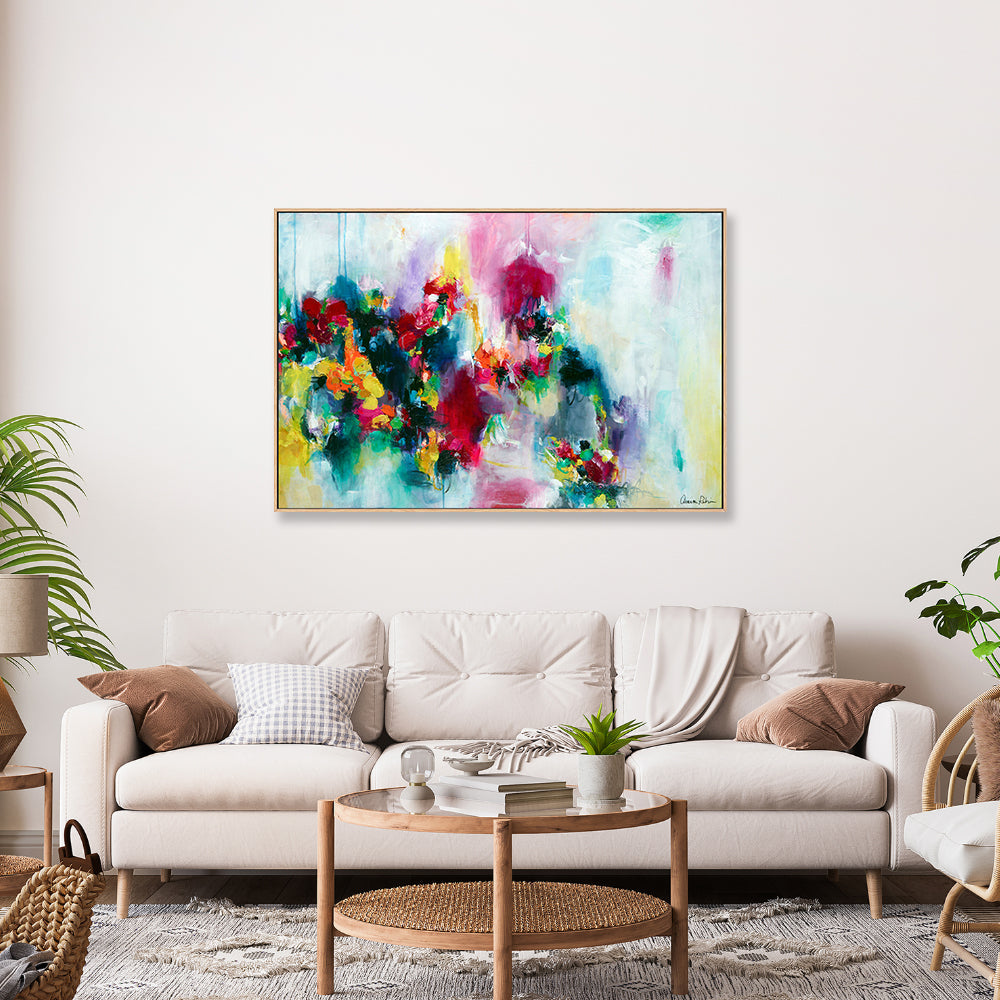 wall-art-print-canvas-poster-framed-Fae Flowers , By Amira Rahim-GIOIA-WALL-ART