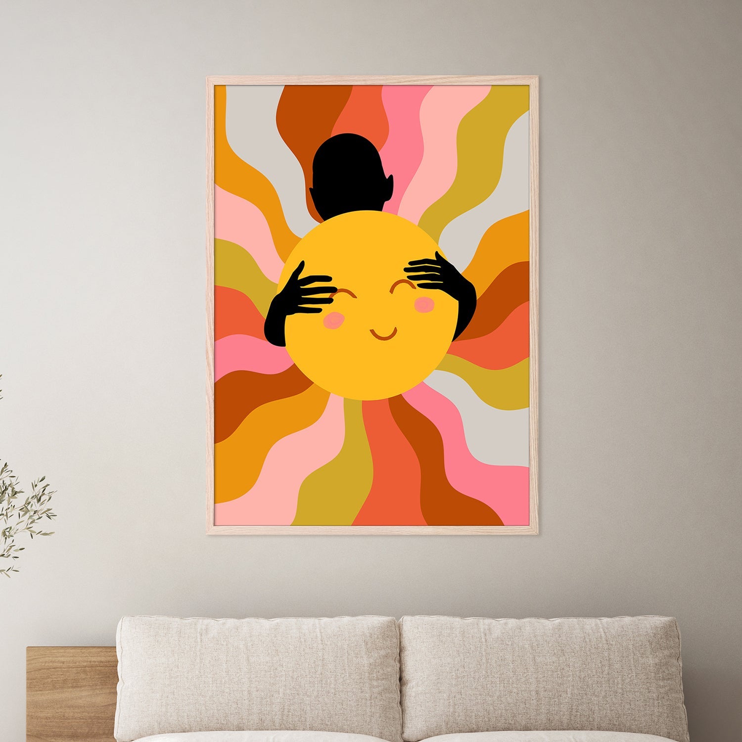 wall-art-print-canvas-poster-framed-Faith, Sunshine, Sunrays and Positivity Hope-2