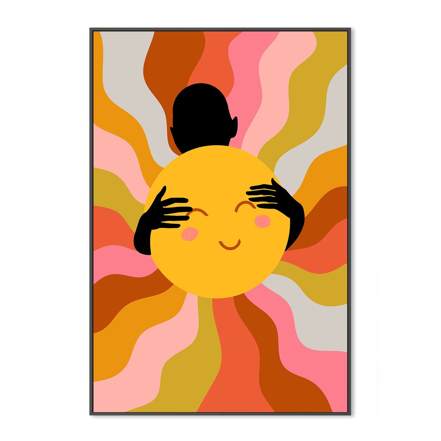 wall-art-print-canvas-poster-framed-Faith, Sunshine, Sunrays and Positivity Hope-3
