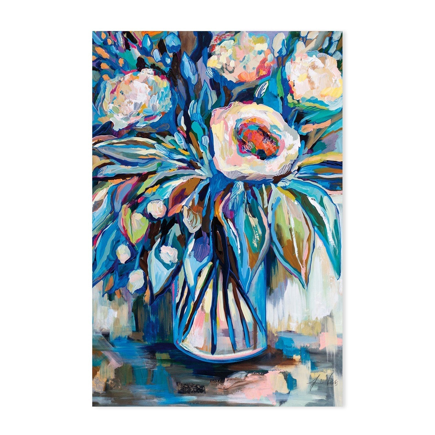 wall-art-print-canvas-poster-framed-Fall Garden-by-Jeanette Vertentes-Gioia Wall Art