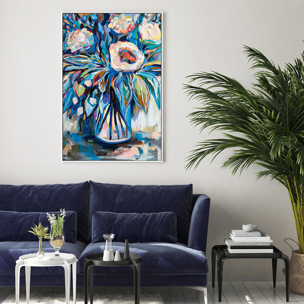 wall-art-print-canvas-poster-framed-Fall Garden-by-Jeanette Vertentes-Gioia Wall Art