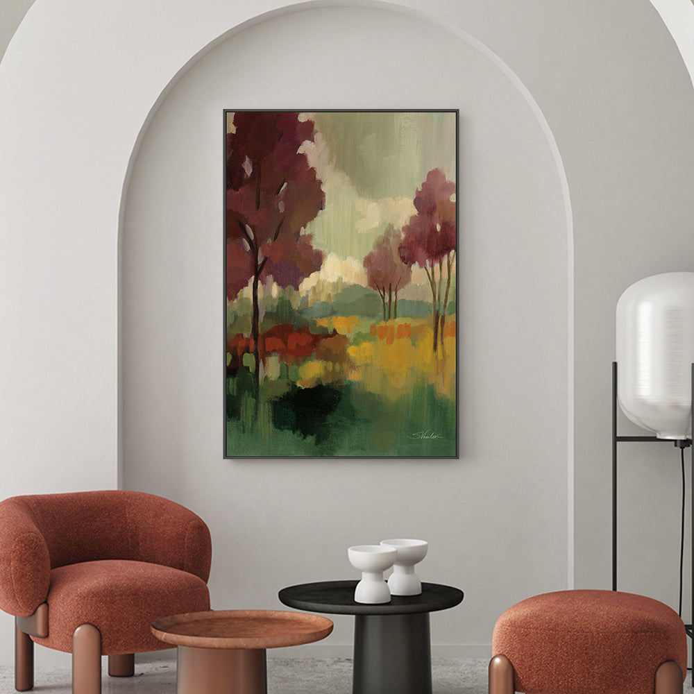 wall-art-print-canvas-poster-framed-Fall Mosaic-by-Silvia Vassileva-Gioia Wall Art
