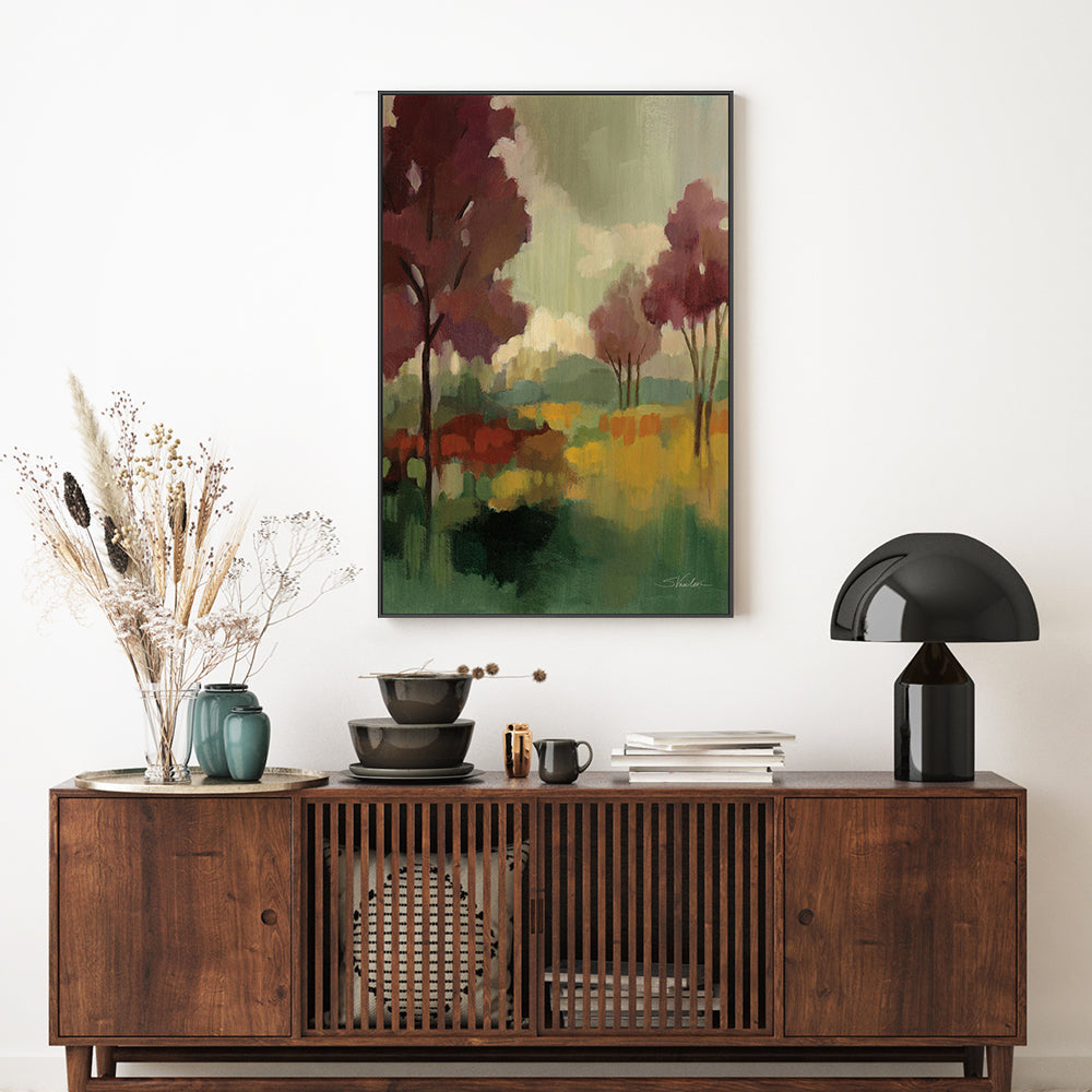 wall-art-print-canvas-poster-framed-Fall Mosaic-by-Silvia Vassileva-Gioia Wall Art