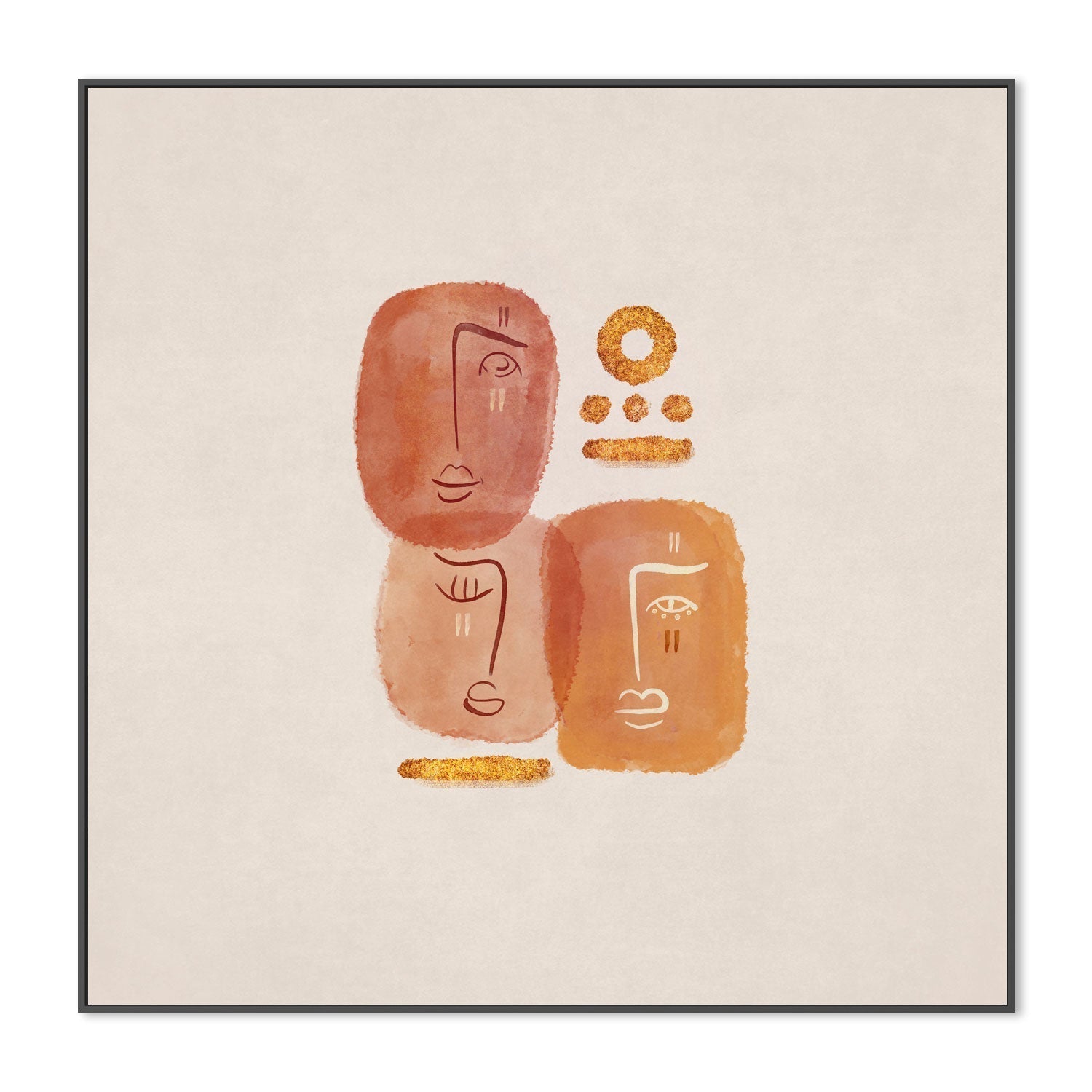 wall-art-print-canvas-poster-framed-Family , By Emel Tunaboylu-GIOIA-WALL-ART