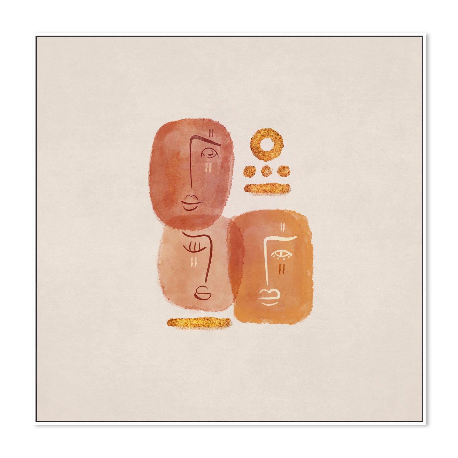 wall-art-print-canvas-poster-framed-Family , By Emel Tunaboylu-GIOIA-WALL-ART