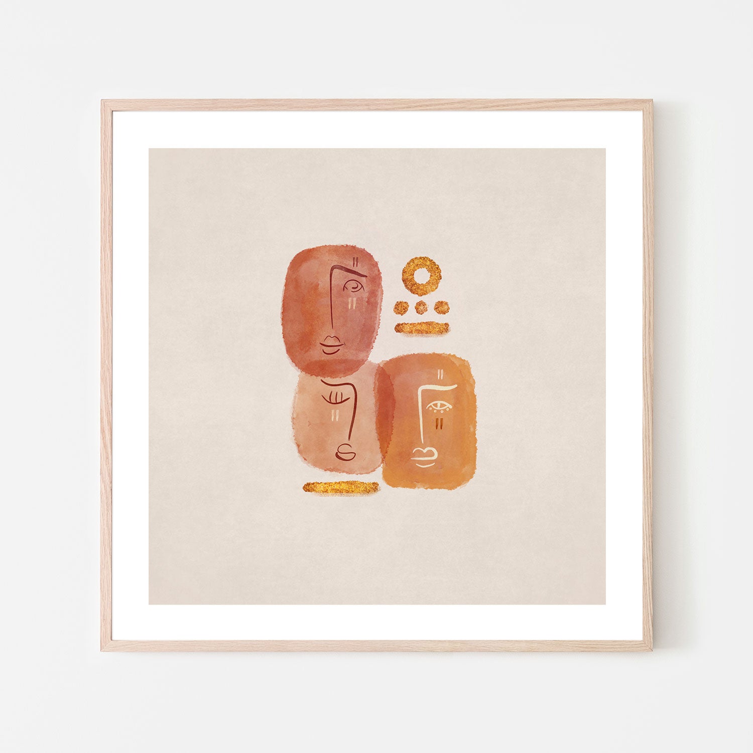 wall-art-print-canvas-poster-framed-Family , By Emel Tunaboylu-GIOIA-WALL-ART