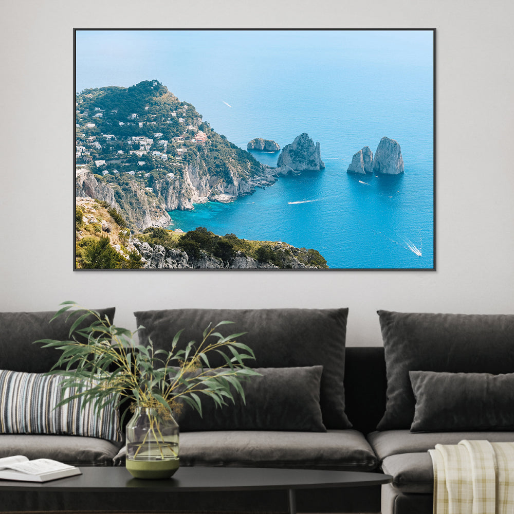 wall-art-print-canvas-poster-framed-Faraglioni, Capri, Italy , By Leggera Studio-2