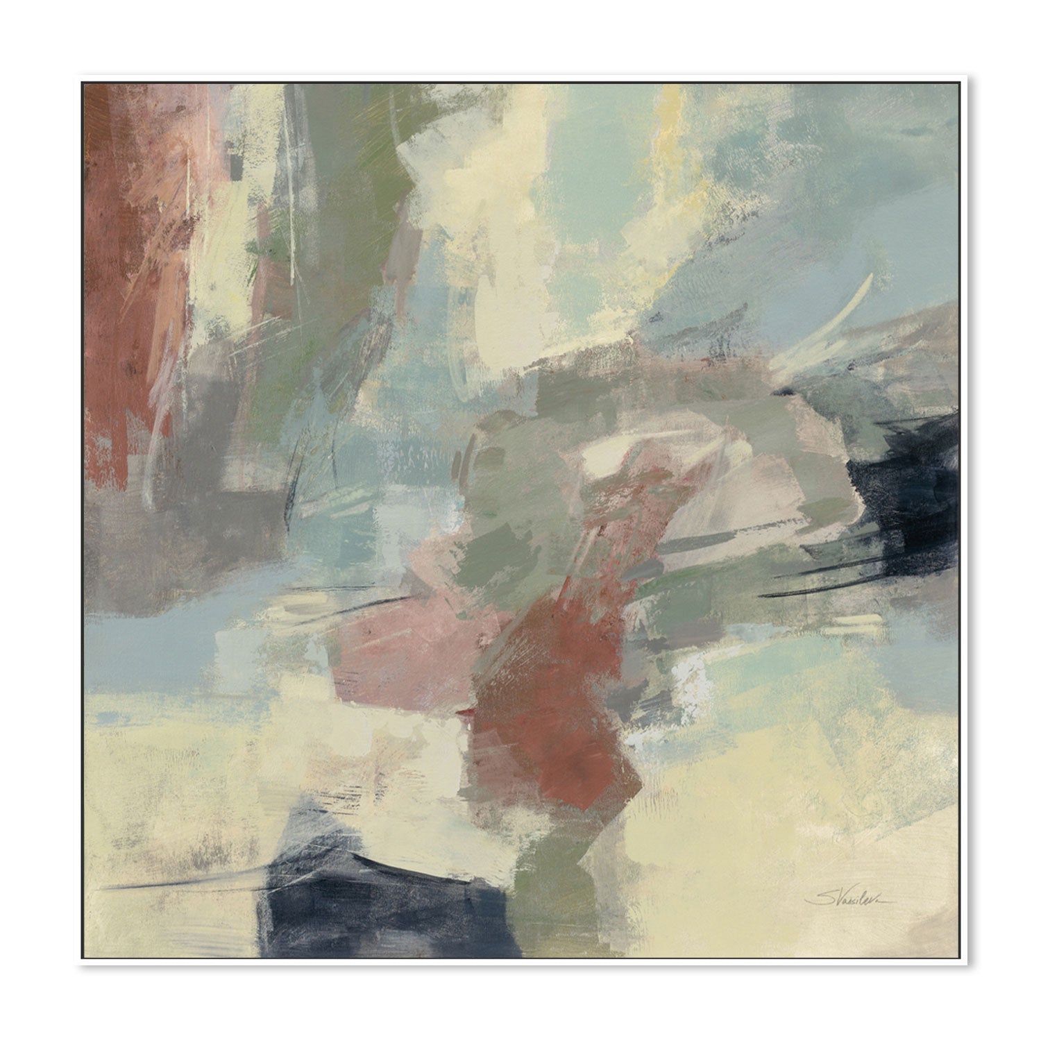 wall-art-print-canvas-poster-framed-Farm Field Grey-by-Silvia Vassileva-Gioia Wall Art