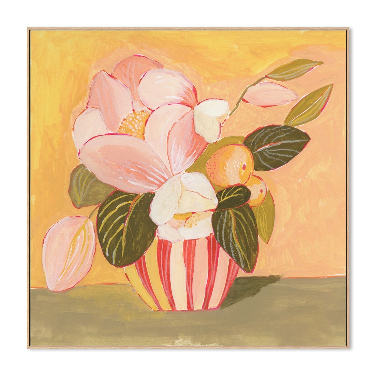 wall-art-print-canvas-poster-framed-Farm House Vase-GIOIA-WALL-ART