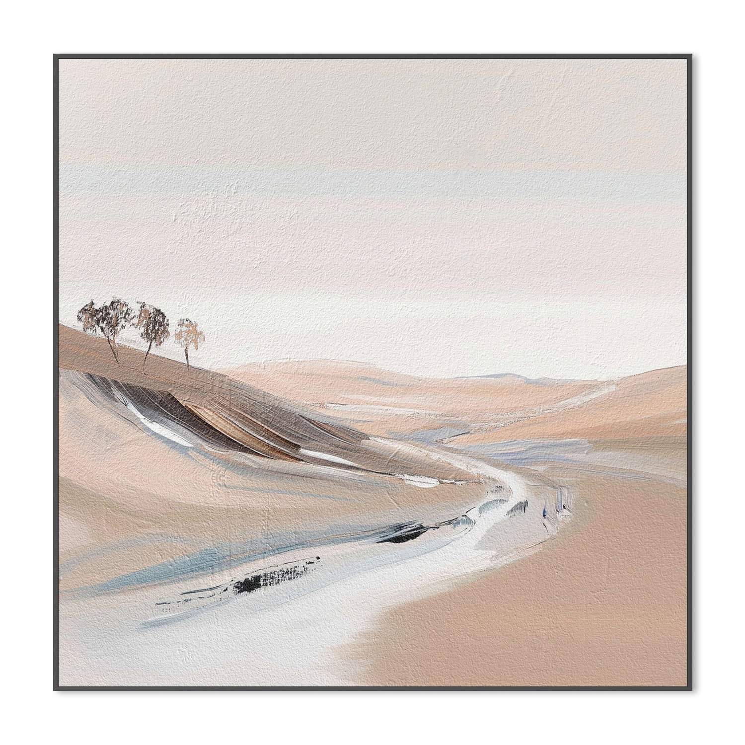 wall-art-print-canvas-poster-framed-Farm View, Style D , By Alma-3