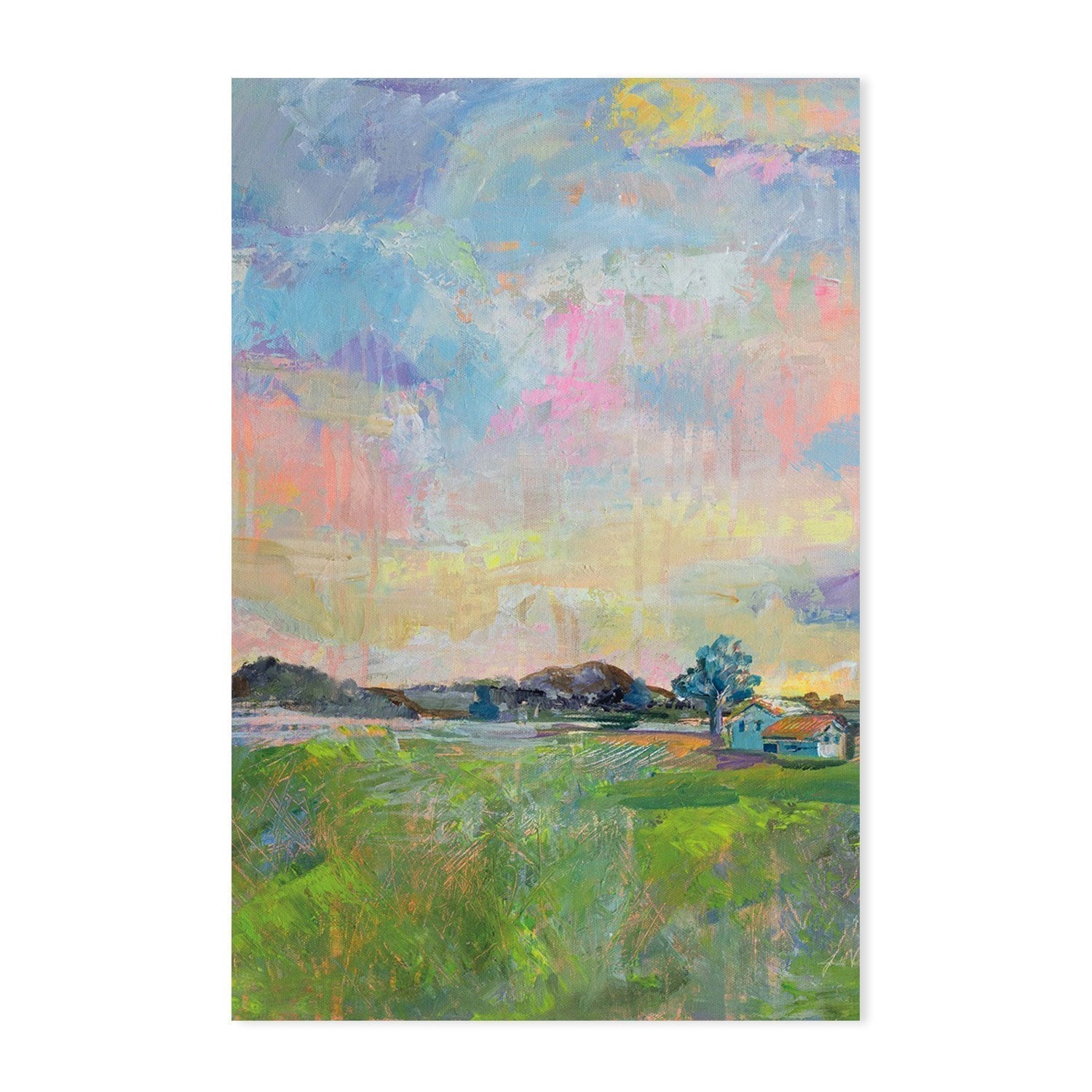 wall-art-print-canvas-poster-framed-Farmhouse-by-Jeanette Vertentes-Gioia Wall Art